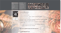 Desktop Screenshot of bbq-monster.de